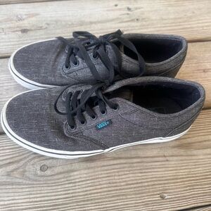 Vans Off the Wall Men's Charcoal Gray Skater Sneakers